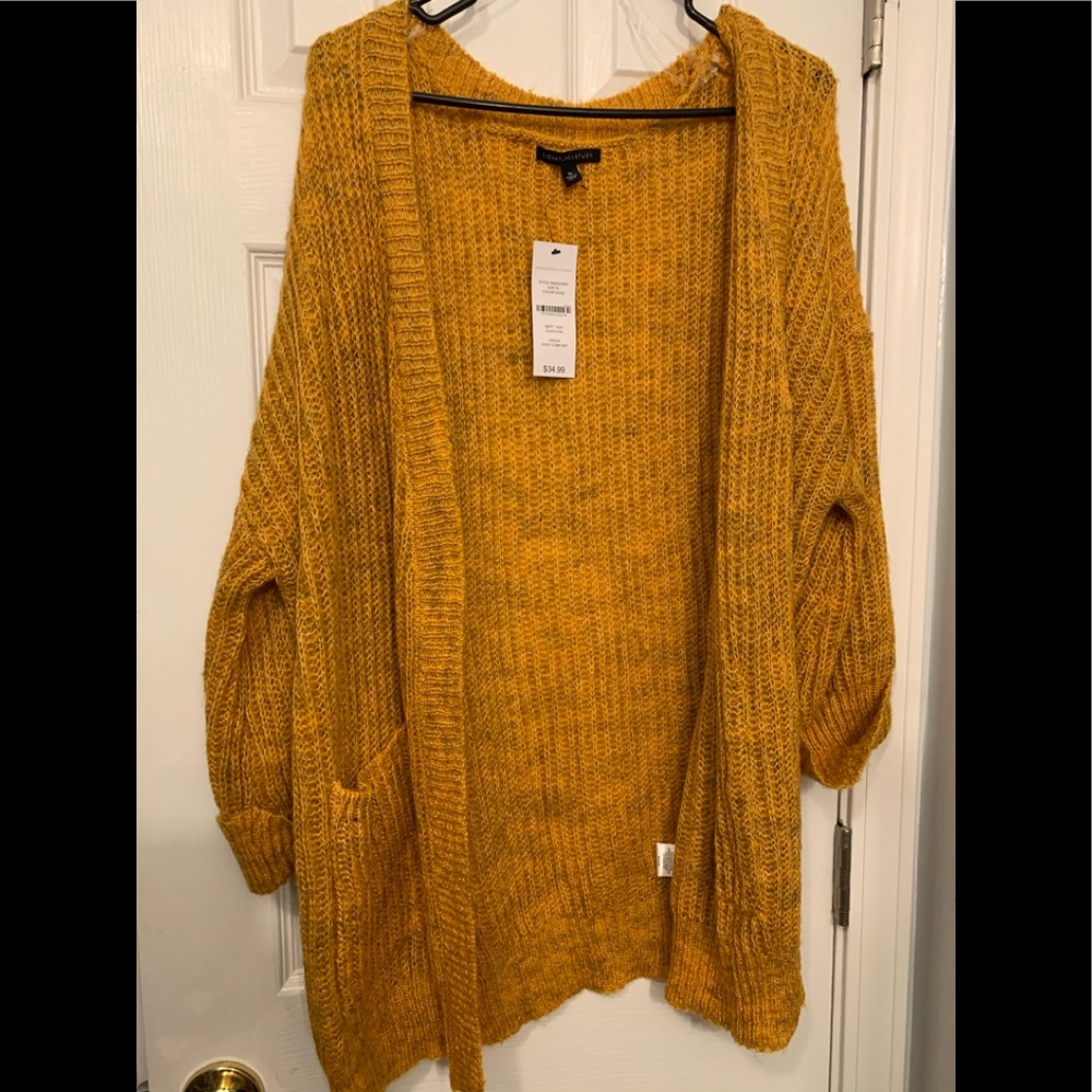 Gold Cardigan